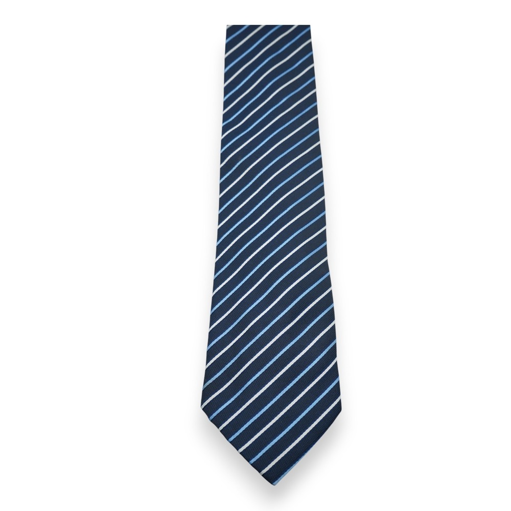 Giorgio Armani Striped 100% Silk Neck Tie‎ Men's ~ Made in Italy